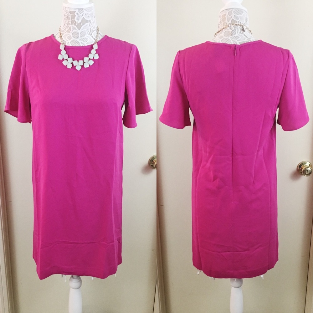 LAST DAY TO PURCHASE! Ann Taylor Factory Fuchsia Dress Size 4